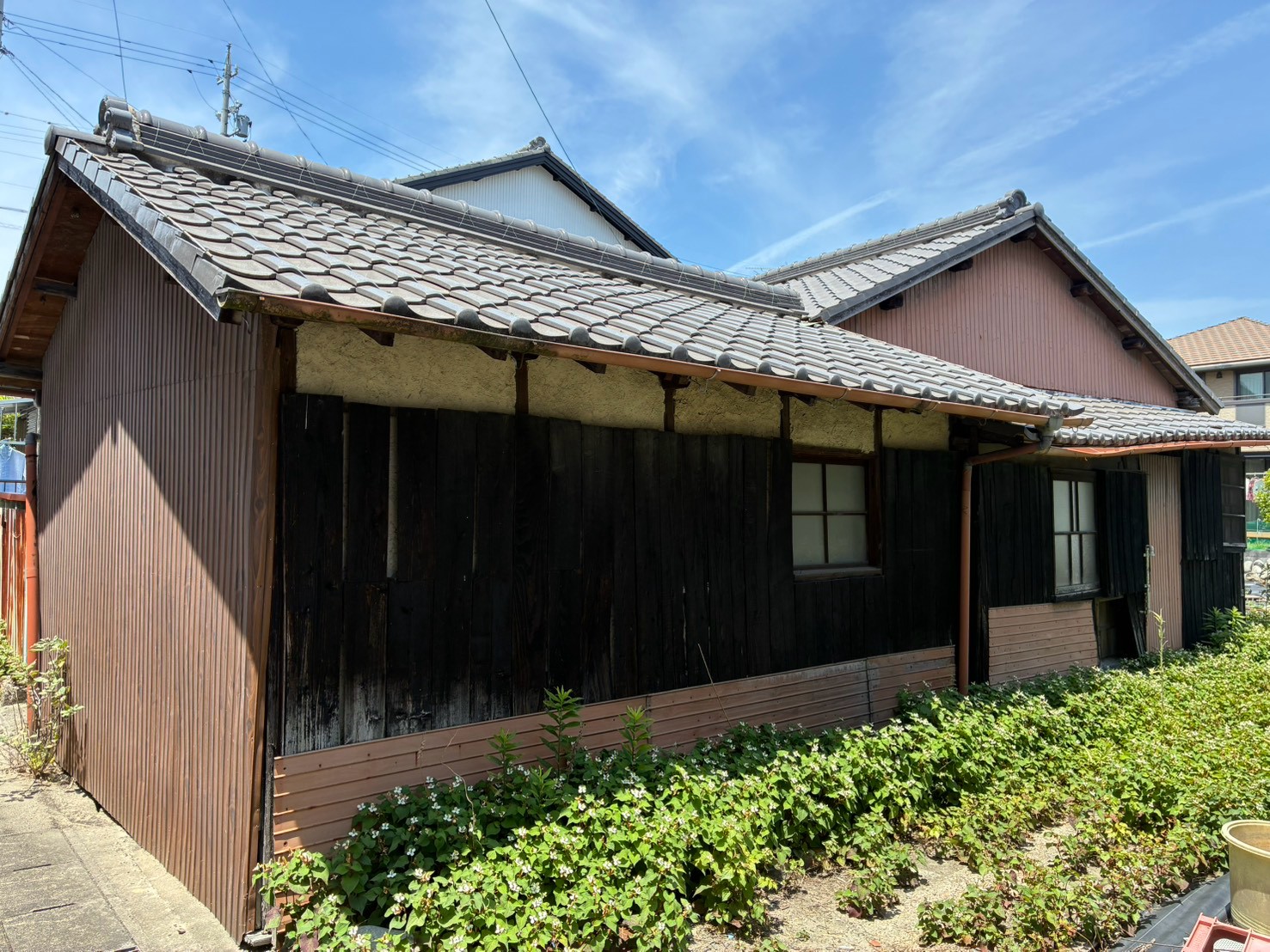 大中環境,施工事例,愛知県海部郡　木造平屋建物解体工事