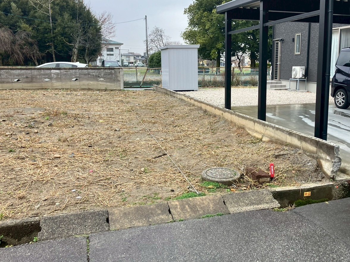 富山県富山市　ブロック撤去工事　