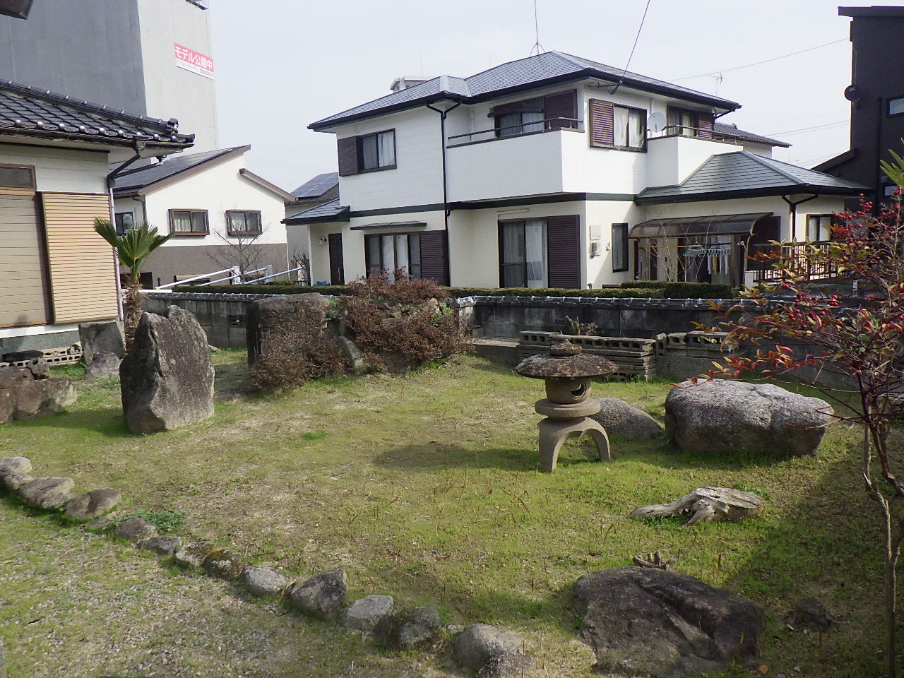 大中環境,施工事例,福岡県筑紫野市筑紫　庭石撤去工事