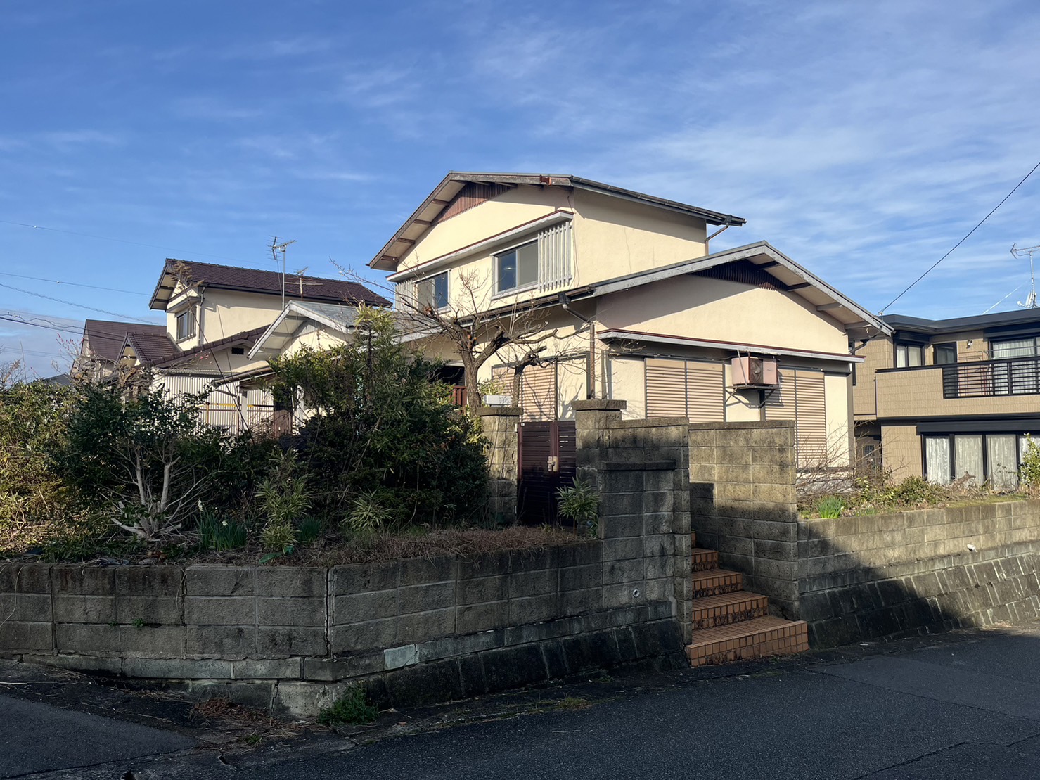 大中環境,施工事例,福岡県中間市小田ヶ浦　家屋解体工事