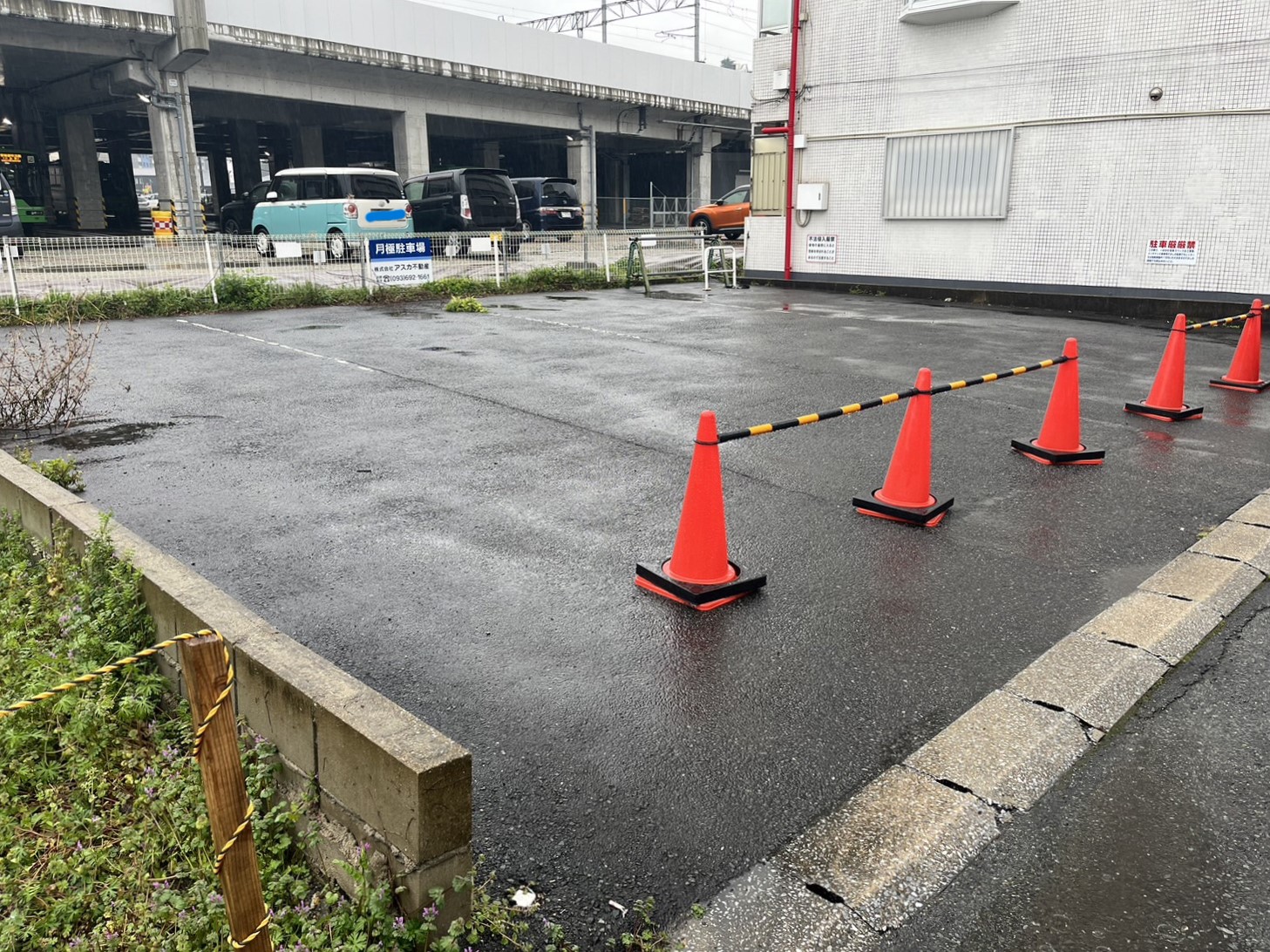 大中環境,施工事例,福岡県北九州市八幡西区折尾　アスファルト撤去工事