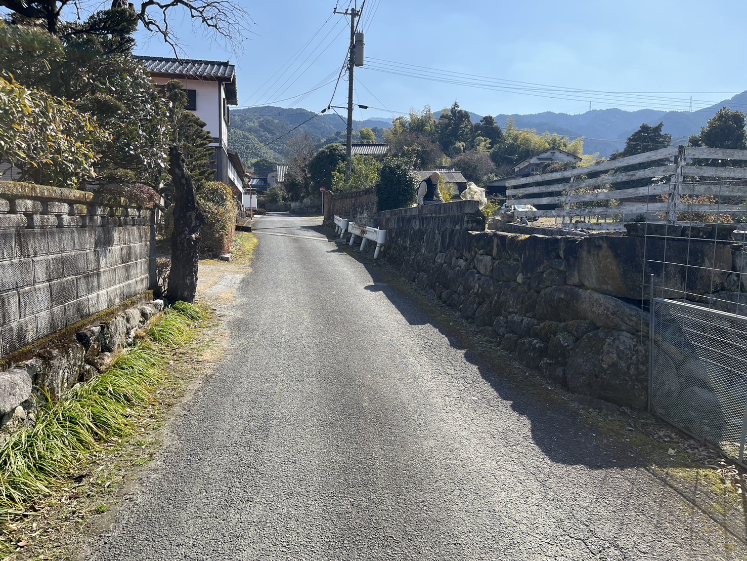 大中環境,施工事例,福岡県嘉麻市千手　外構解体工事