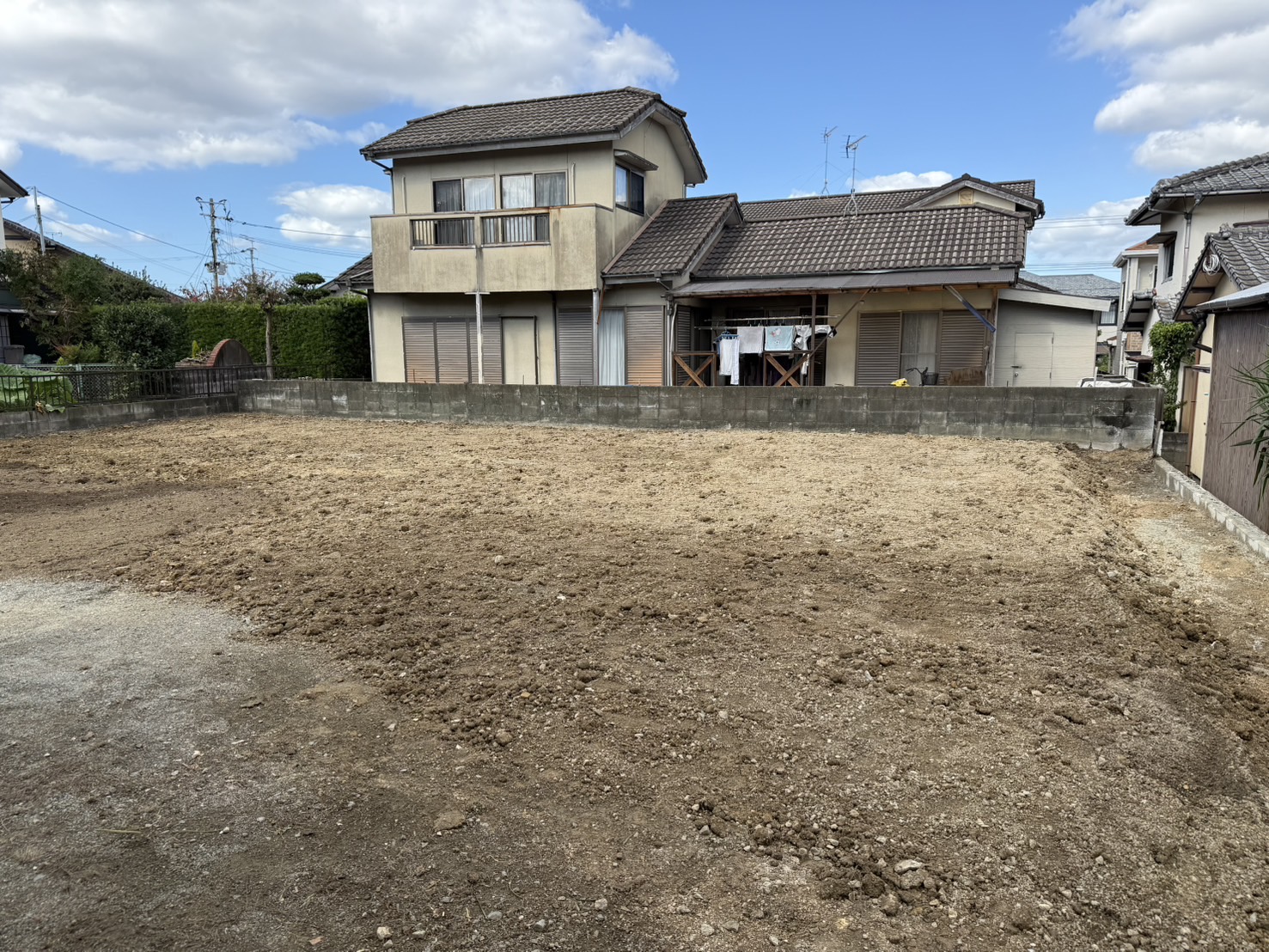 福岡県糟屋郡篠栗町和田　解体工事