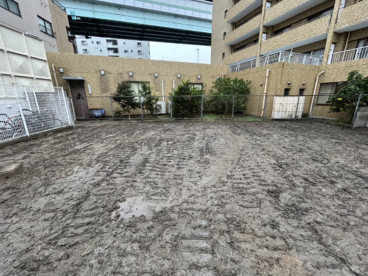 大中環境,施工事例,福岡県博多区堅粕　解体工事