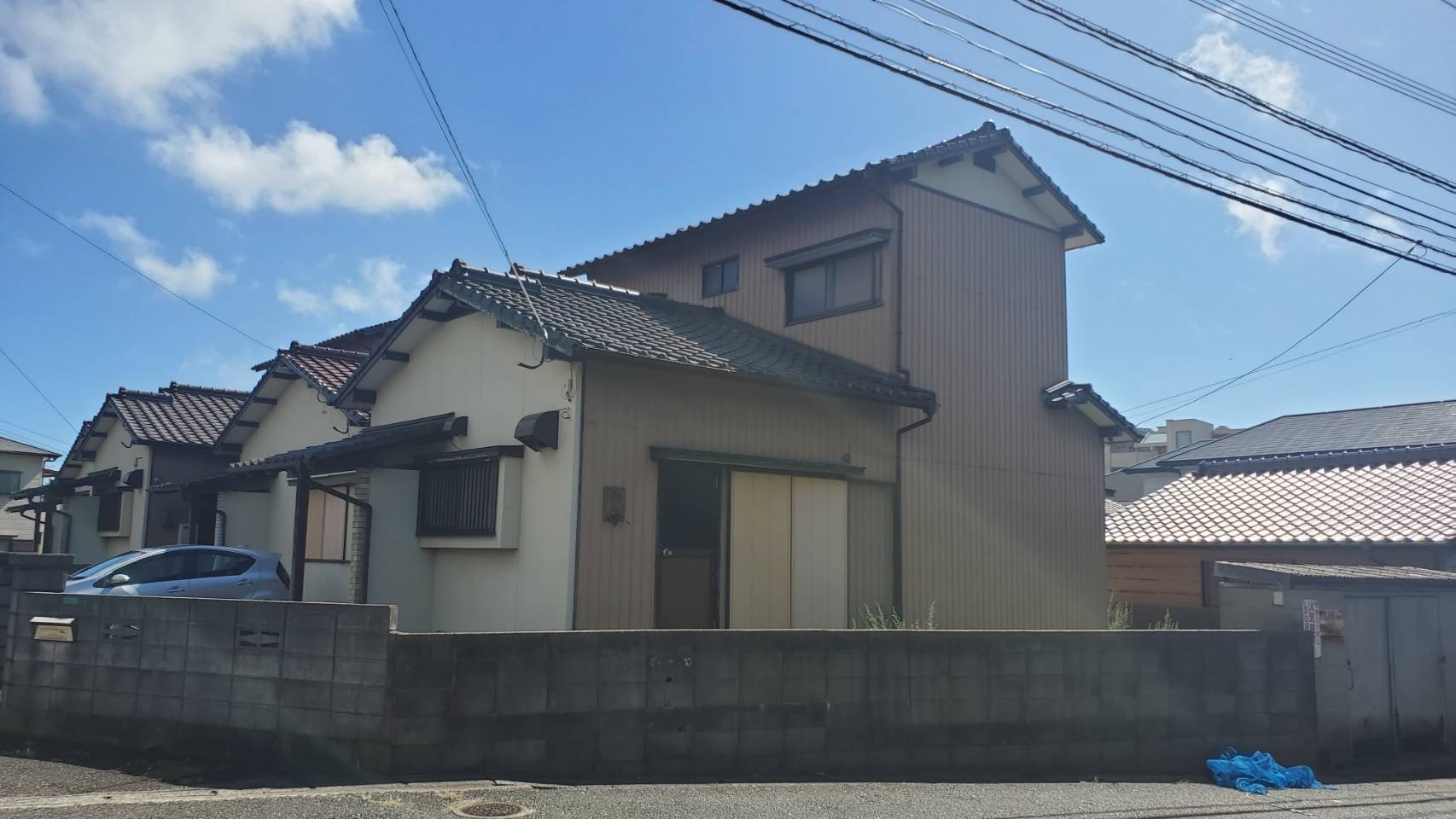 大中環境,施工事例,北九州市小倉南区上吉田　建物解体