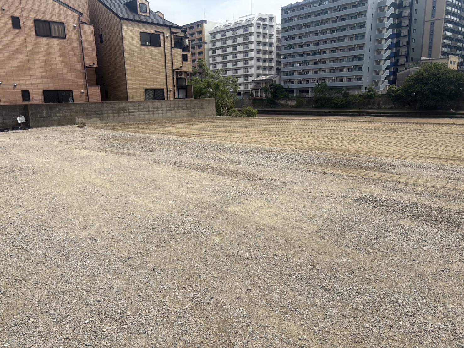 大中環境,施工事例,福岡県福岡市博多区住吉 杭抜き工事
